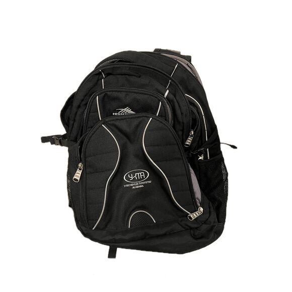 High Sierra Black XBT Daypack Corp Logo YKTA - Picture 1 of 6